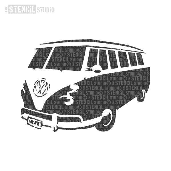 Sennen Camper Van / VW Bus - The Stencil Studio