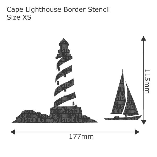 Leuchtturm  - The Stencil Studio