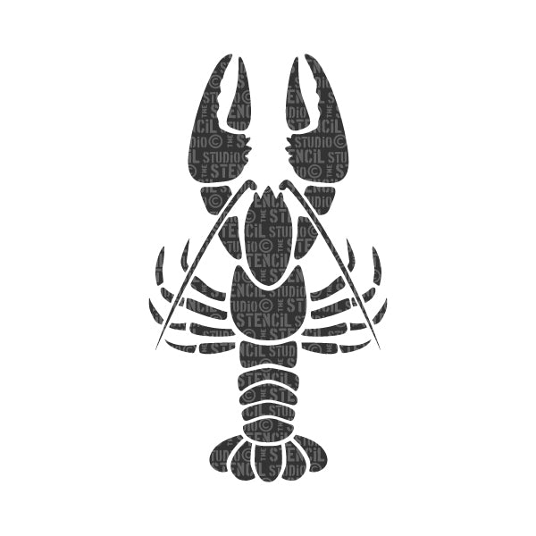 Len the Lobster / Hummer - The Stencil Studio