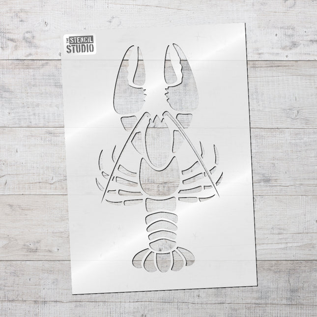 Len the Lobster / Hummer - The Stencil Studio