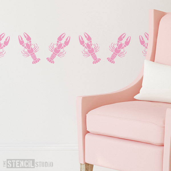 Len the Lobster / Hummer - The Stencil Studio