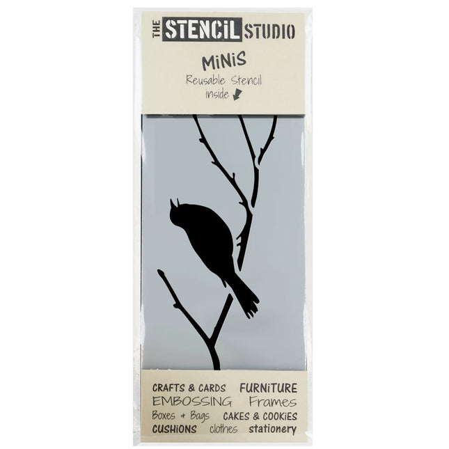 Blackbird Branch - Mini Stencil