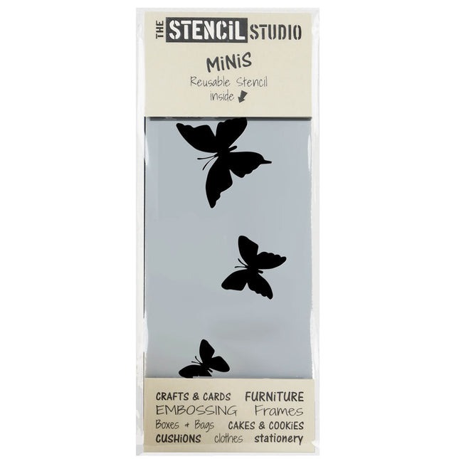 Butterflies -Schmetterlinge - Mini Stencil