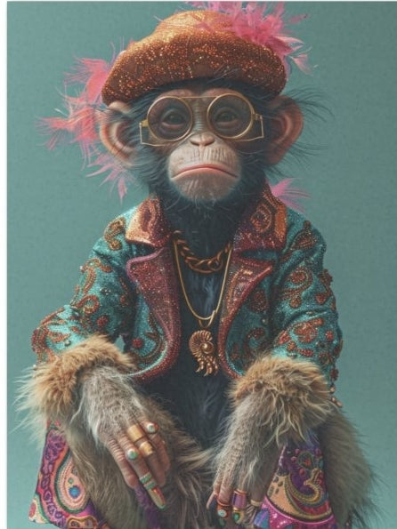 Kein Böser Affe - Seidenpapier  Stärke 26,6 g/m²