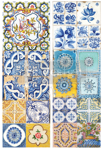 Ceramic Tiles II - Redesign with Prima Transfer