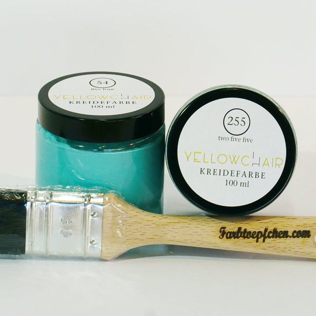 2 einhundert Milliliter Gläser von Yellowchair (Farbe frei wählbar)als Starterset zum Vorzugspreis.