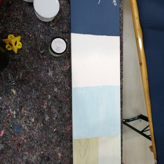 Workshop mit Kreidefarbe