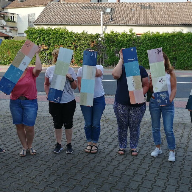 Workshop mit Kreidefarbe