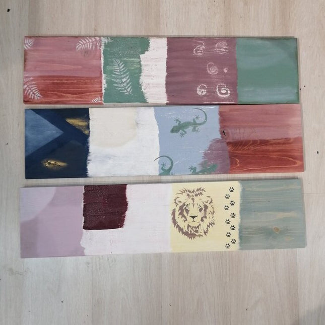 Workshop mit Kreidefarbe