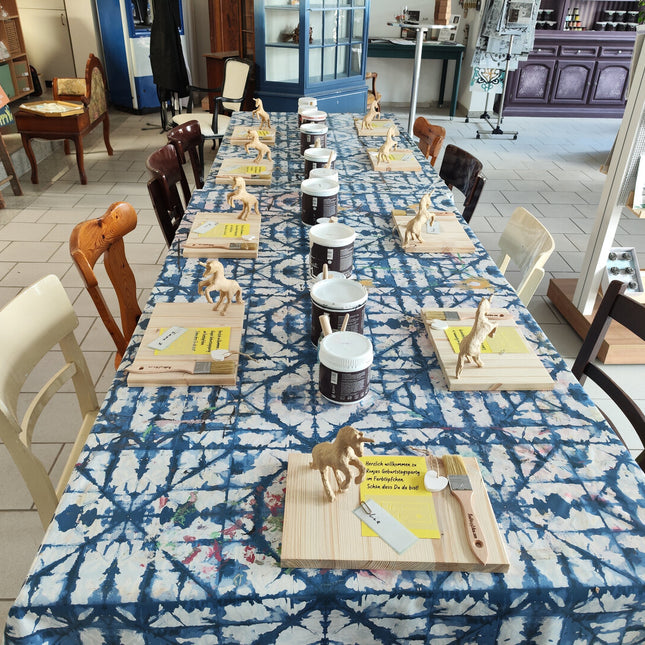 Kindergeburtstag im Farbtöpfchen