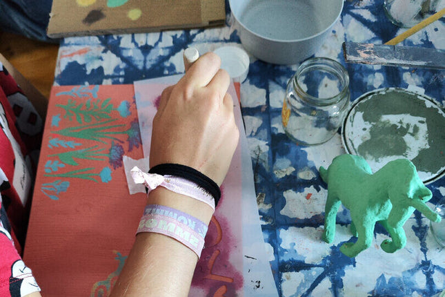 Kindergeburtstag im Farbtöpfchen