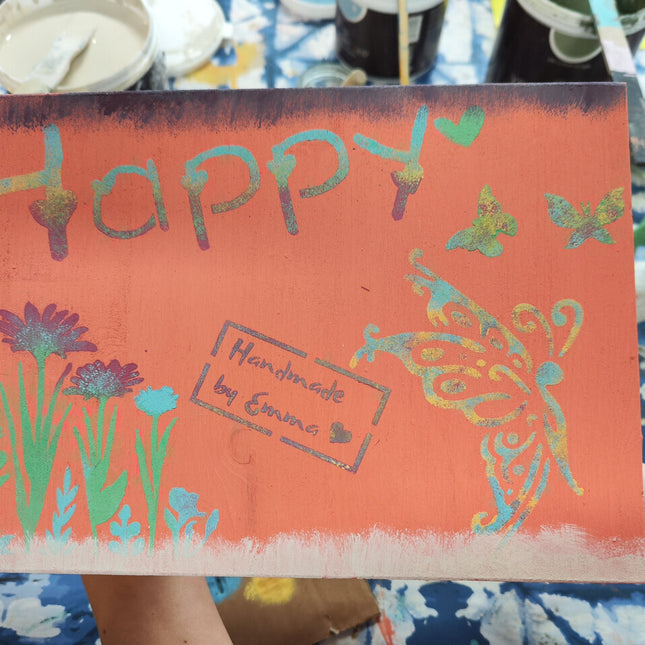 Kindergeburtstag im Farbtöpfchen