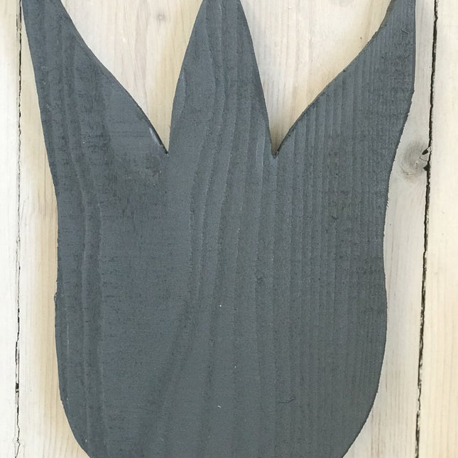 Ein Farbmuster Schiefergrau Außenfarbe von Yellowchair