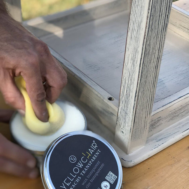 Schwamm zum Auftragen von Kreidefarbe oder Wachs