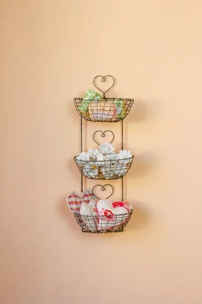 Gestrichen Wand in Yellowchair Kreidefarbe Pfirsich Nr. 264