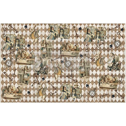 Redesign Prima Decoupage Tissue - Mad Hatter´s Muse