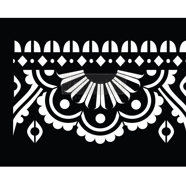 Mendhi Border- Redesign Stick & Style