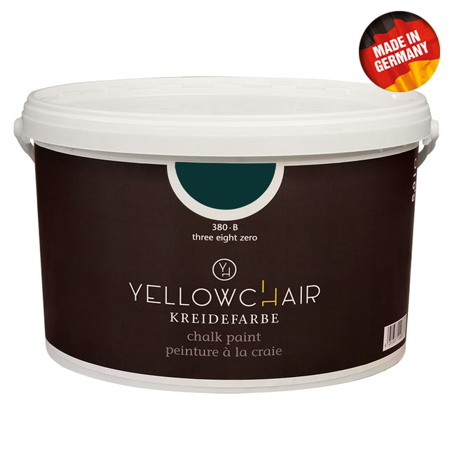 5Liter Eimer Yellowchair Kreidefarbe Petrol Nr. 380 B