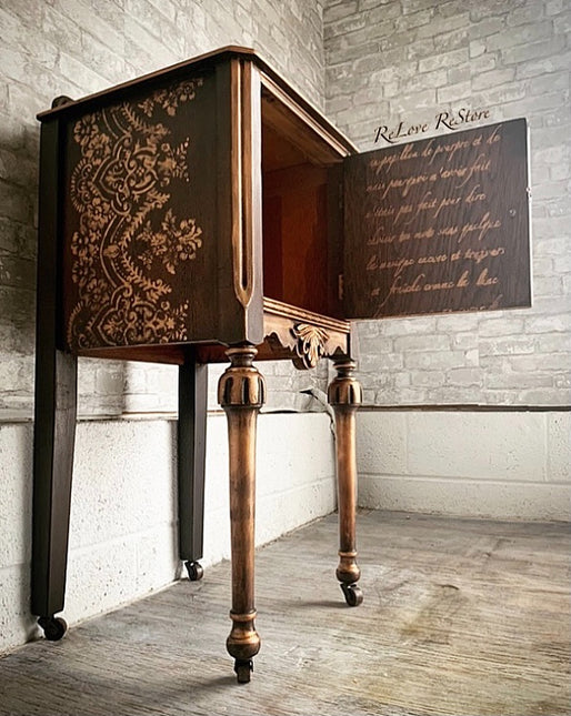 Redesign with Prima Decor Stencils® - Butterfly Script