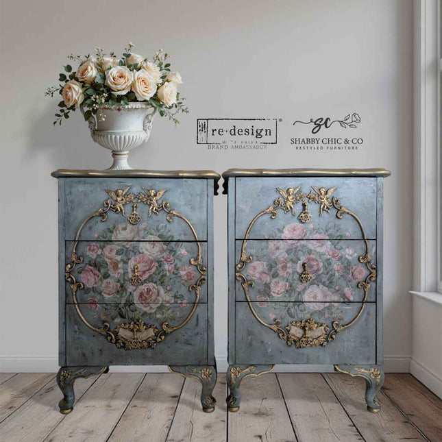 Blush Blossoms - Redesign  A4 Transfer