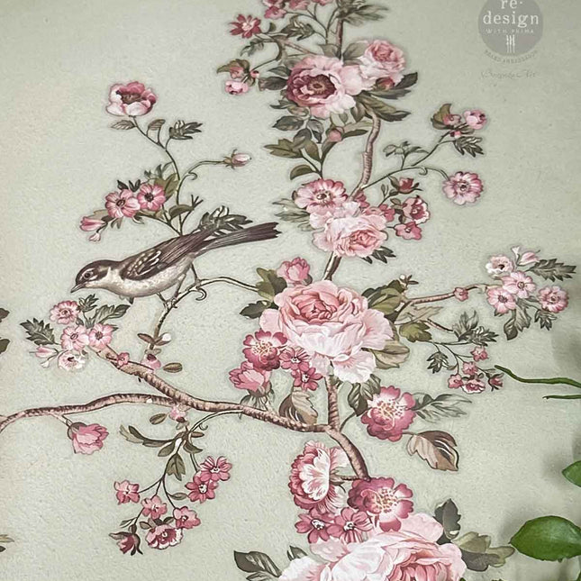 Decor Transfer Blumenmuster Bildausschnitt