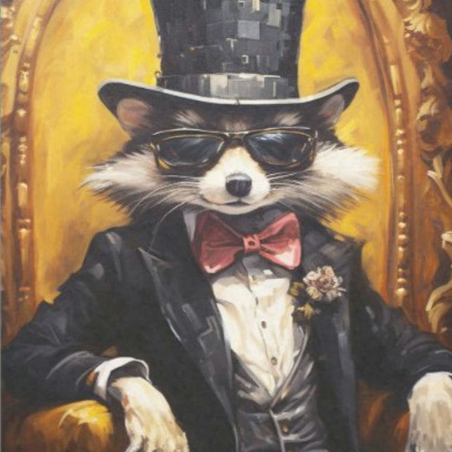 Very Dapper Mr Skunk – Seidenpapier  Stärke 18 llb