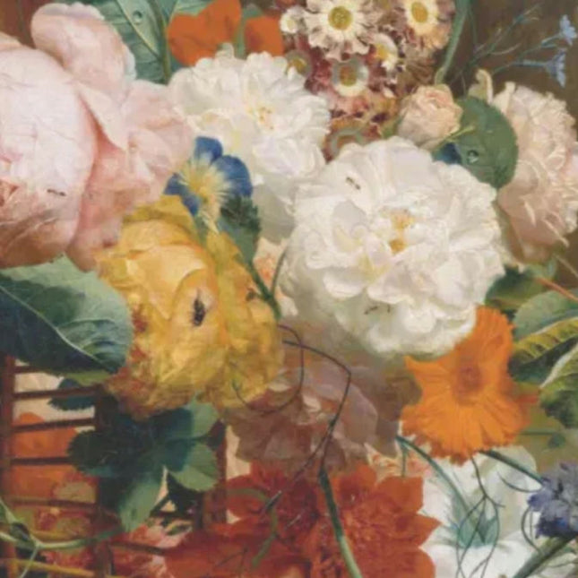 Floral Still Life - Seidenpapier  Stärke 18 llb