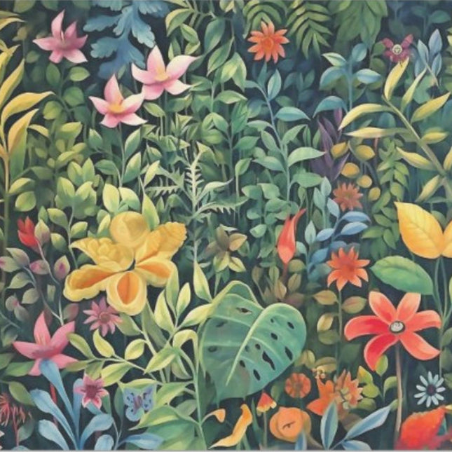 Jungle Foliage 2 - Seidenpapier  Stärke 18 llb