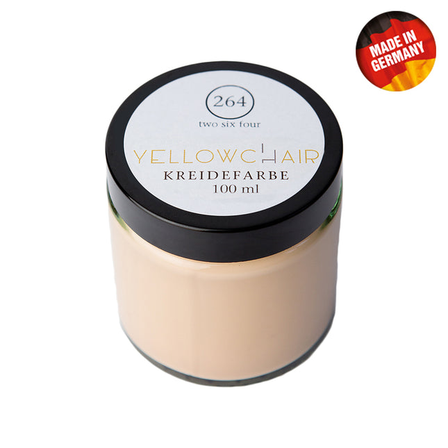 100 Milliliter Glas Yellowchair Kreidefarbe Pfirsich Nr. 264