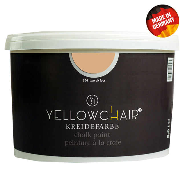 5 Liter Einmer Yellowchair Kreidefarbe Pfirsich Nr. 264