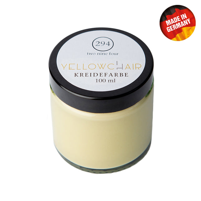 100 Milliliter Glas Yellowchair Kreidefarbe Pastellgelb Nr. 294