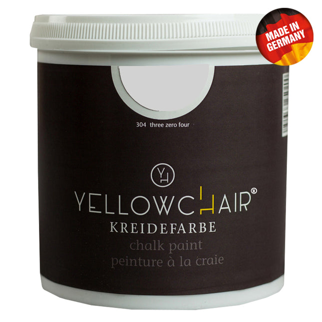 1 Liter Dose 5 Liter Eimer Yellowchair Kreidefarbe Hellgrau Nr. 304
