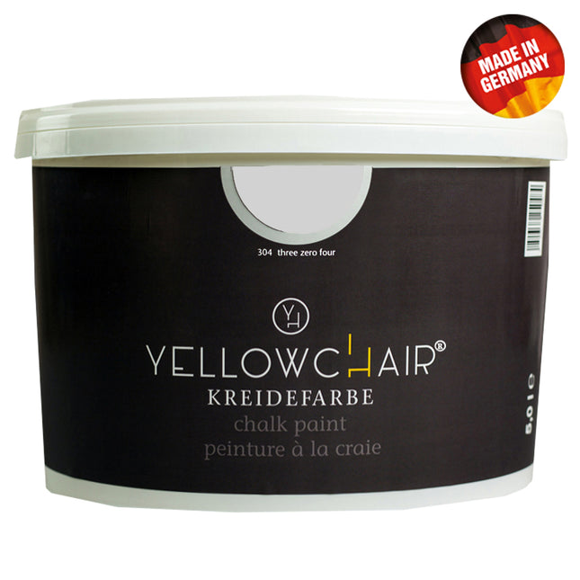 5 Liter Eimer Yellowchair Kreidefarbe Hellgrau Nr. 304