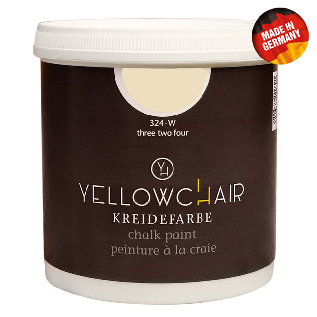1 Liter Dose Yellowchair Kreidefarbe Vanille Nr. 324 W