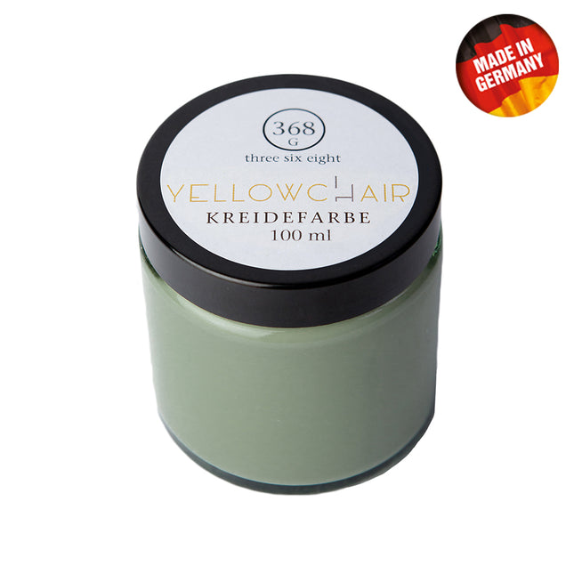 100 Milliliter Glas Yellowchair Kreidefarbe Eukalyptus Nr. 368 G