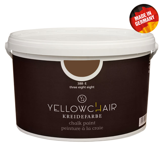 5 Liter Eimer Yellowchair Kreidefarbe Schokolade  Nr. 388 E