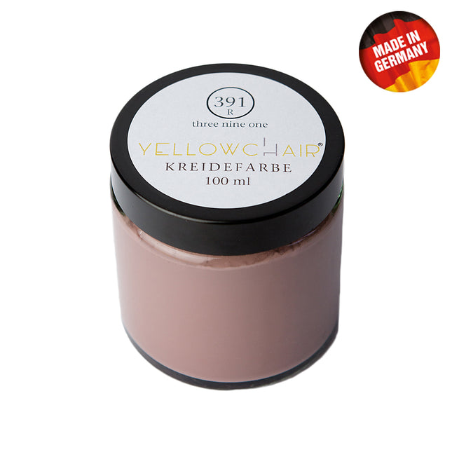 100 Milliliter Glas Yellowchair Kreidefarbe Rosenholz  Nr. 391 R