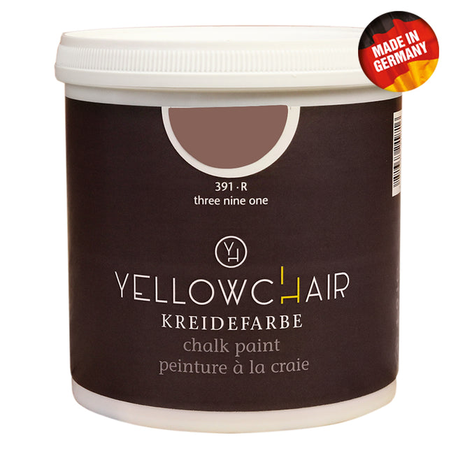 1 Liter Dose Yellowchair Kreidefarbe Rosenholz  Nr. 391 R