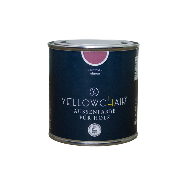 Eine Dose Altrosa Außenfarbe von Yellowchair