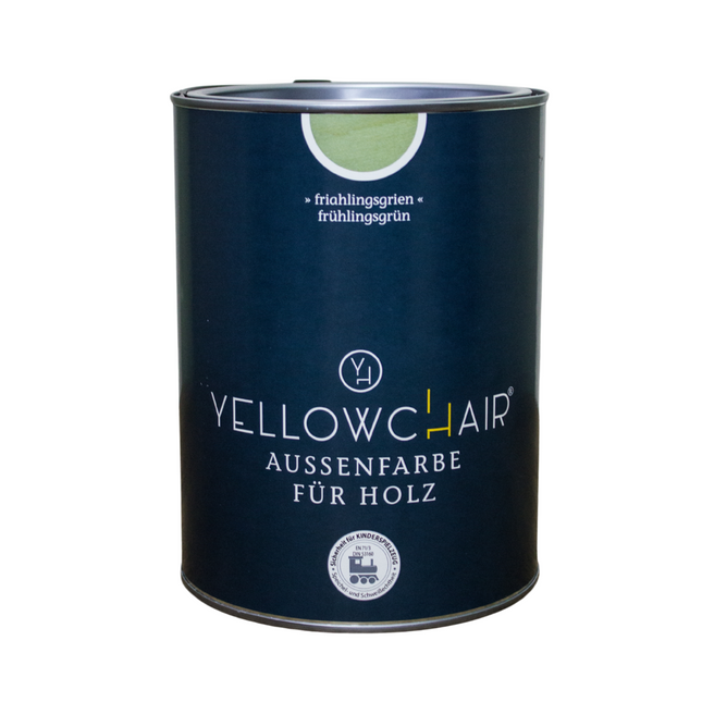 Eine Dose Frühlingsgrün Außenfarbe von Yellowchair