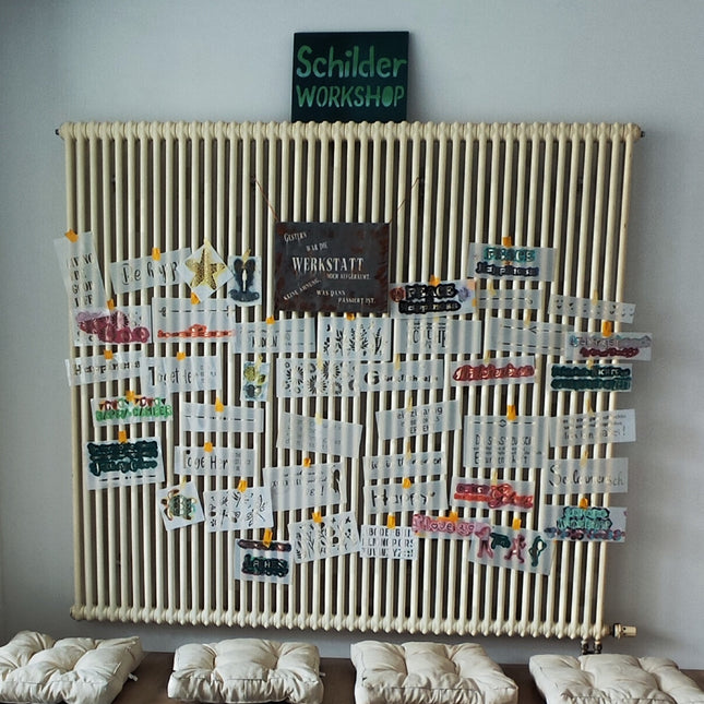 Schilder Workshop im Farbtöpfchen