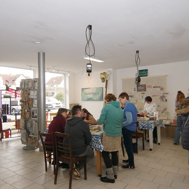 Workshop im Farbtöpfchen