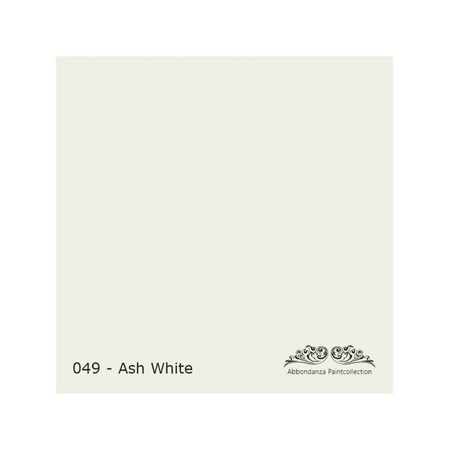 Farbmuster für Abbondanza Farbe Ash White Nr. 049