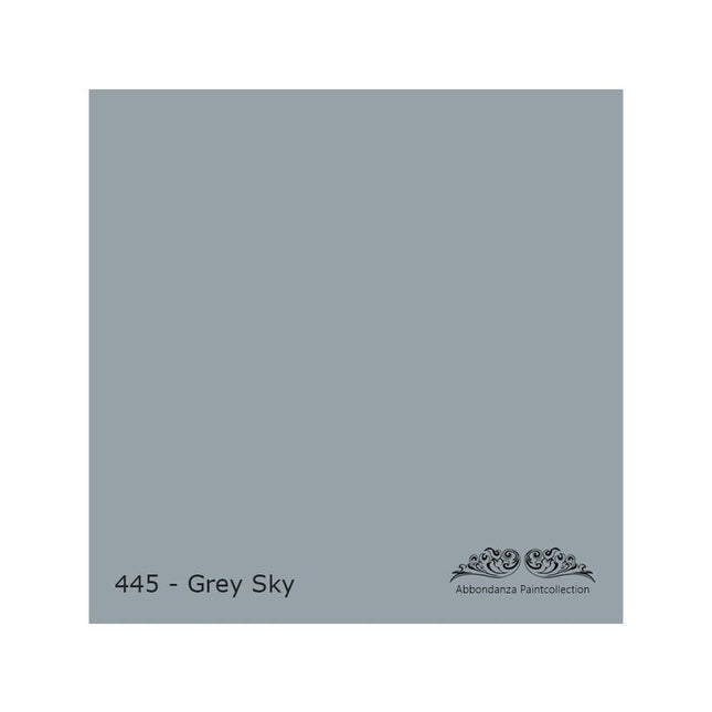 Farbmuster für Abbondanza Farbe Grey Sky Nr. 445