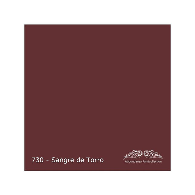 Farbbeispiel für Abbondanza Farbe Sangre de Torro Nr. 730