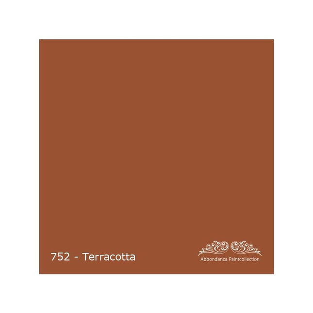 Farbbeispiel für Abbondanza Farbe Terracotta Nr. 752