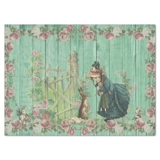 Vintage Oster - Seidenpapier 10 llb