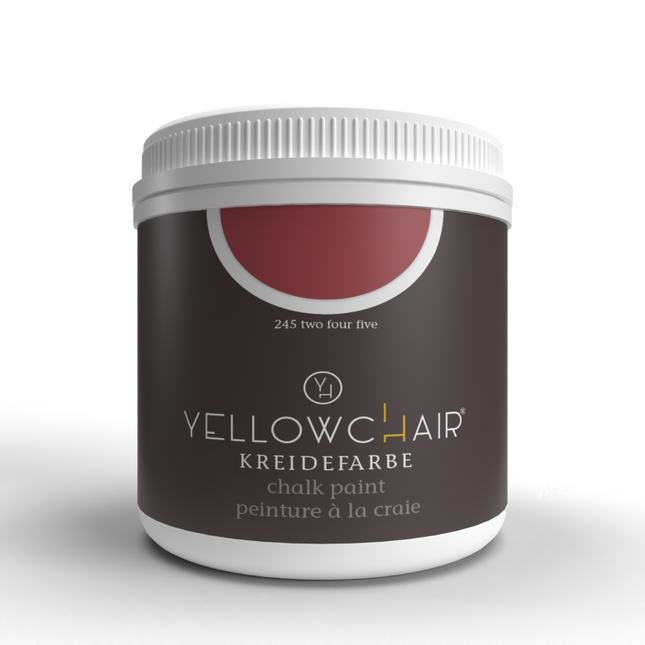 0,5 Liter Dose Yellowchair Kreidefarbe Schwedenrot Nr. 245