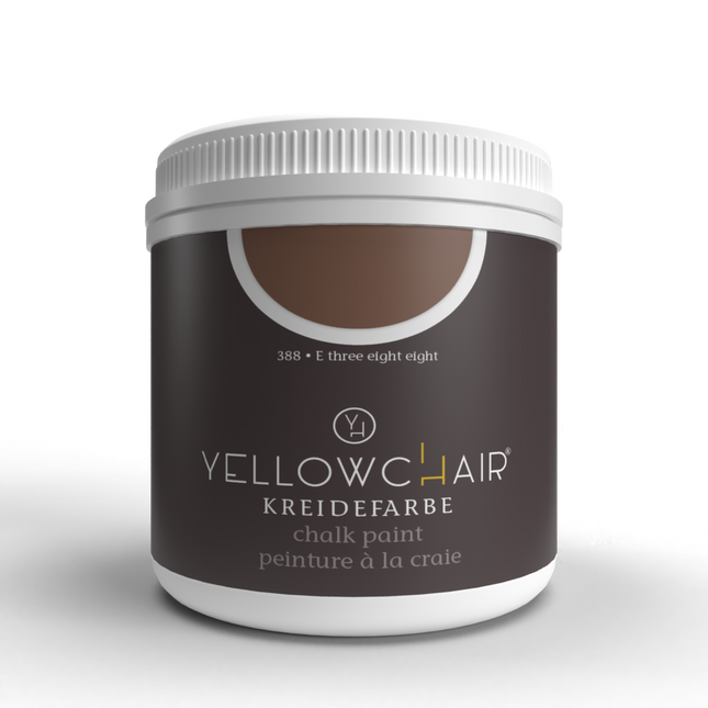 0,5 liter Dose Yellowchair Kreidefarbe Schokolade  Nr. 388 E