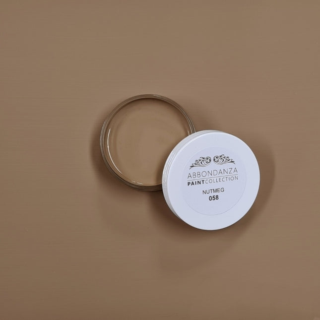Farbmuster und Tester Abbondanza Nutmeg 058